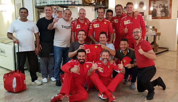 Sporting di Brugherio, cucina da Formula 1 anche per i tecnici Ferrari