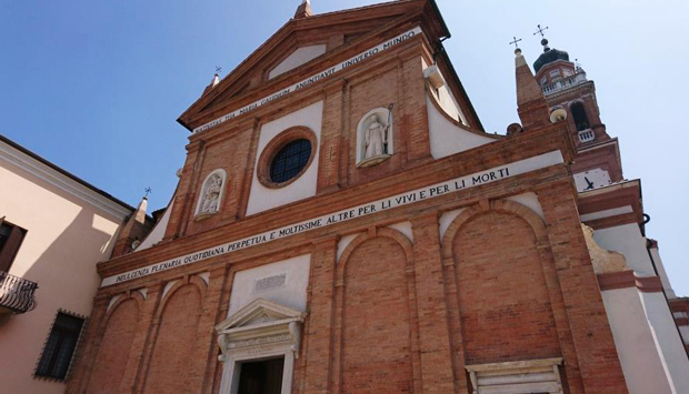 Il santuario della Beata Vergine del Pilastrello, a Lendinara (RO)