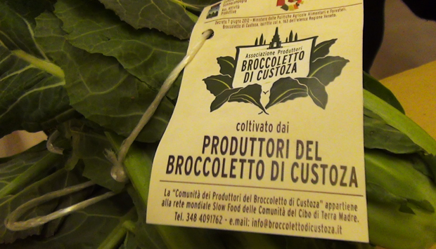 Broccoletto di Custoza, Presidio Slow Food del veronese