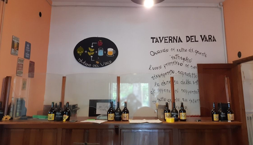 Birra agricola di Taverna del Vara, da una valle biologica nel levante ligure provincia della Spezia