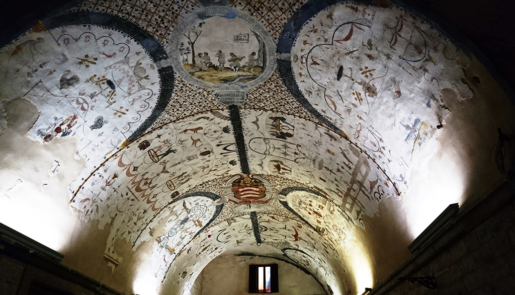 Le grottesche della Volta Pinta ad Assisi, gioiello nascosto da scoprire