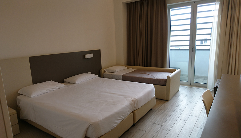 Hotel Cube a Ravenna, accoglienza essenziale per famiglie e business man