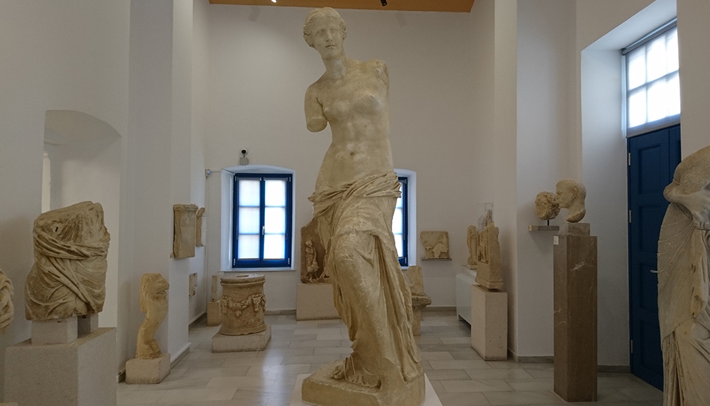 Museo archeologico dell’isola greca di Milos, dal neolitico al bizantino passando per la Venere