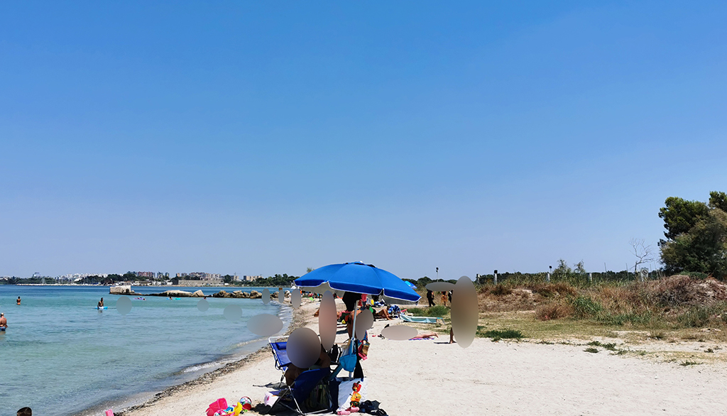 Le belle spiagge di San Vito, villaggio balneare nel comune di Taranto