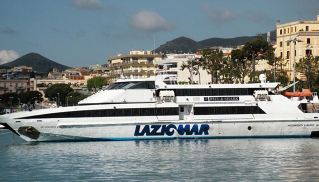Come funzionano i servizi di Laziomar, navigazione tra la costa laziale e le isole Pontine