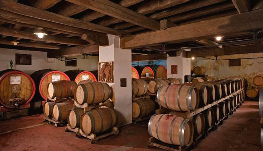 La Montecchia, secolare cantina del conte Giordano Emo Capodilista con i vini dei Colli Euganei