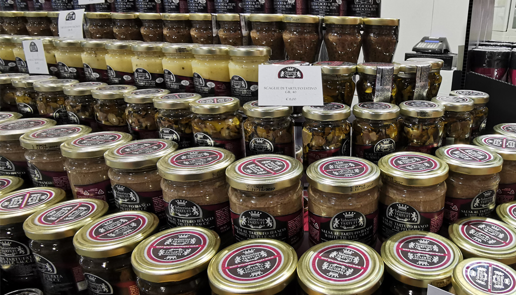 Valnerina Tartufi, prodotto fresco e lavorato dalla vocata Umbria