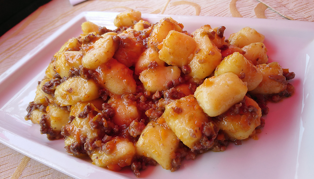 Un ricordo della cucina del Ristorante Sanscrivel a Folgaria, ricca di tipicità trentine