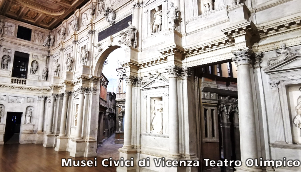 Il Teatro Olimpico di Vicenza di fine ‘500, ultimo capolavoro architettonico di Andrea Palladio