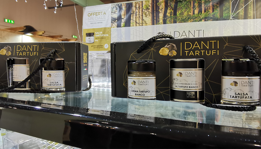 Danti Tartufi in Umbria, il Nero dal fresco al conservato