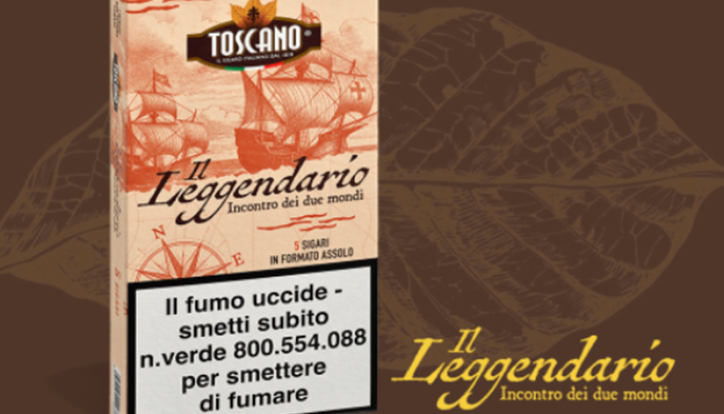 Il nuovo sigaro Toscano® ll Leggendario, incontro di tabacchi italiani e nordamericani