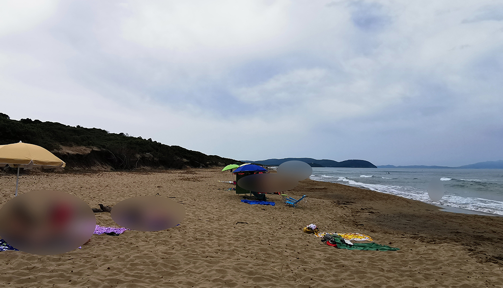 La bellissima spiaggia del Parco Rimigliano, tra dune e pineta sulla Costa degli Etruschi in Toscana