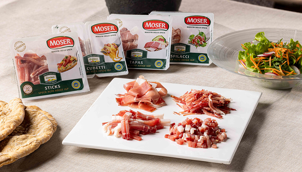 Moser, lo speck dell’Alto Adige in tutte le sue declinazioni da antica ricetta di famiglia